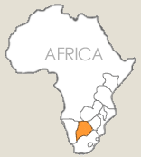 Detailed Map of Botswana