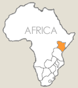 Map of Kenya