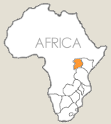 Map of Uganda