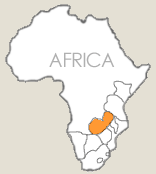 Map of Zambia