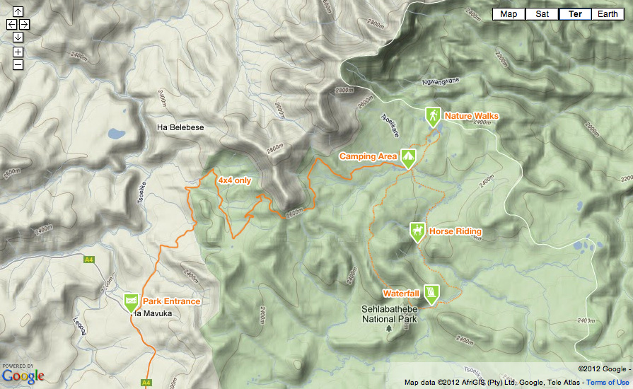 Sehlabathebe National Park Route