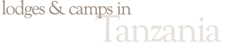 Tanzania Accommodation | Lodges and Camps in Tanzania