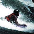 Bodyboarding on Zambezi