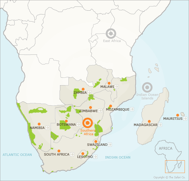 Southern Africa Travel Guide | Southern Africa Map